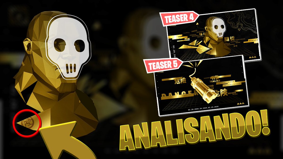 SenhorLeoncio's tweet photo. #Fortnite - #NOVO #TEASER e #ANALISANDO O #TEASER4 E #TEASER5!
=>> Link: https://t.co/1XrCn6DGsB https://t.co/XjOgErlrU4