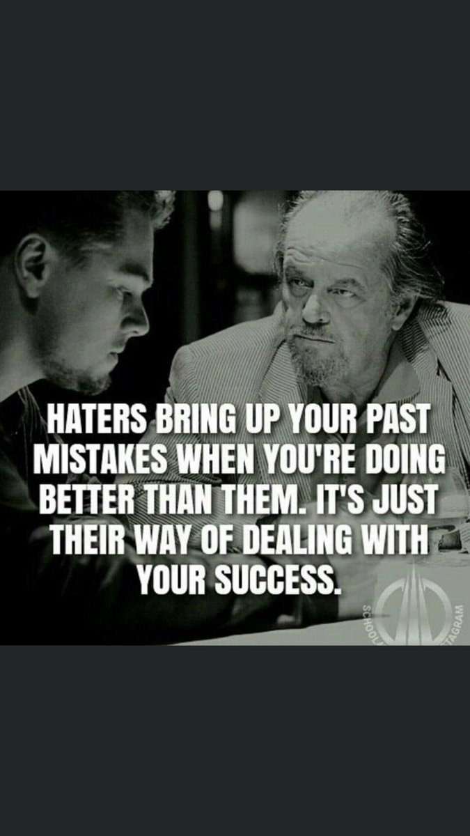 It’s a sad day if we cannot celebrate others when they experience success.