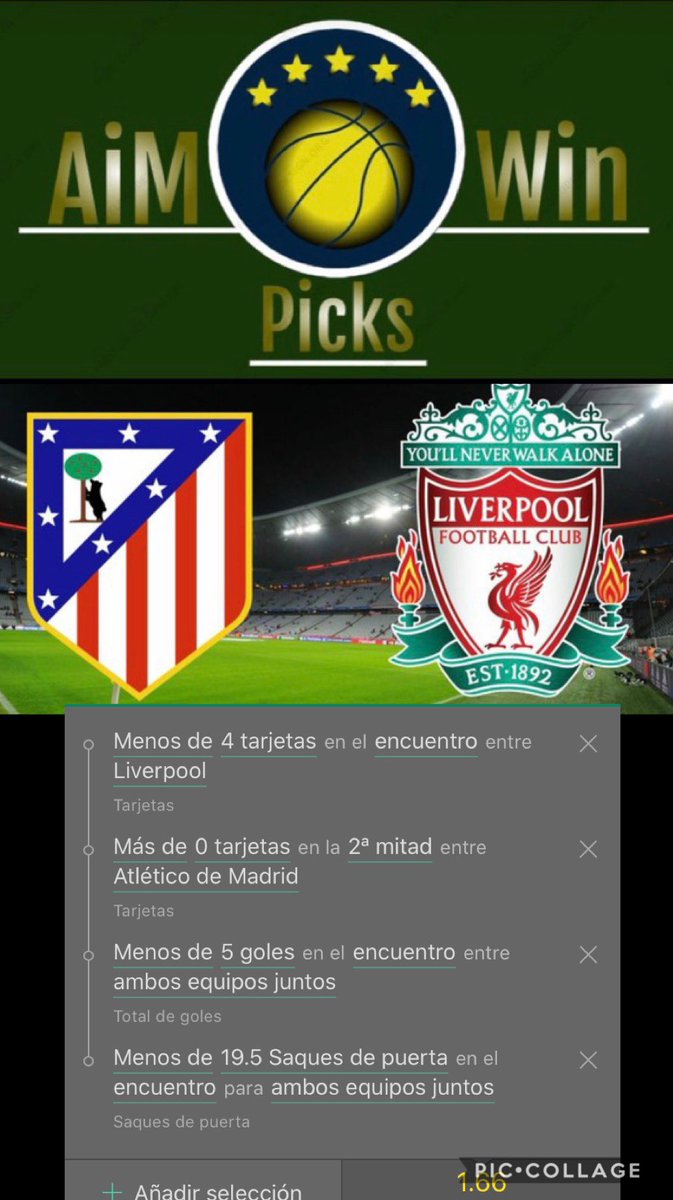 Asturlion1's tweet photo. Os dejamos este pick por aquí.
Vamos a sortear una plaza en el premium entre todos aquellos que nos sigáis en twitter,hagáis Retwitt y me gusta ,nombréis a dos amigos y adivinéis el resultado y primer goleador del ATM. De Madrid Vs Liverpool https://t.co/6vlzQPsTIB