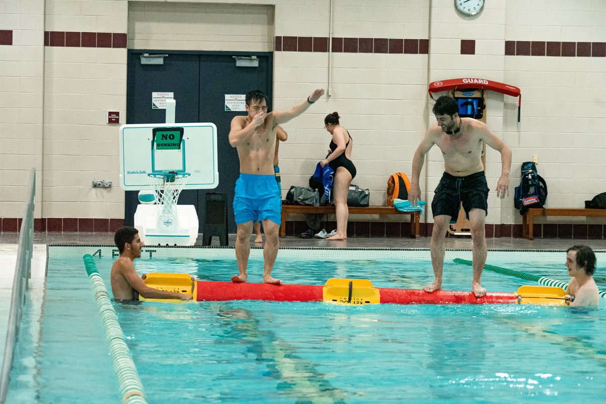 GeorgeMasonRec's tweet image. It&apos;s getting warmer outside so why not get into the water!  Tonight&apos;s log rolling fitness class starts at 8p in the AFC and every Tuesday at 8p! Check out our Flickr album below to see what you&apos;re missing!
bit.ly/2P4cmHD