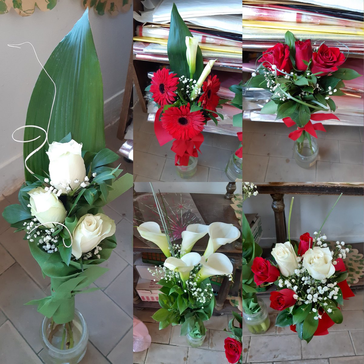 zare_entuzijast's tweet photo. #bouquets #roses #gerbera #calla #whiteroses #redroses #whitecalla #redgerbera #gypsophila #bergras #aspidistra #spiralflowers #pearlsonflowers #decorations #ribbons #redribbons $#greenribbons 💐🌹🌸🏵️🍃☘️🍀🎀 https://t.co/OxIM6jAwzL