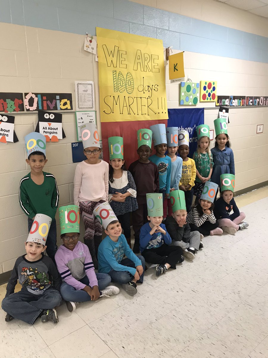 AnthsAlligators's tweet photo. 100th Day of School! 🎉 #gokinders @DurantEagles https://t.co/BG08E2X9vZ