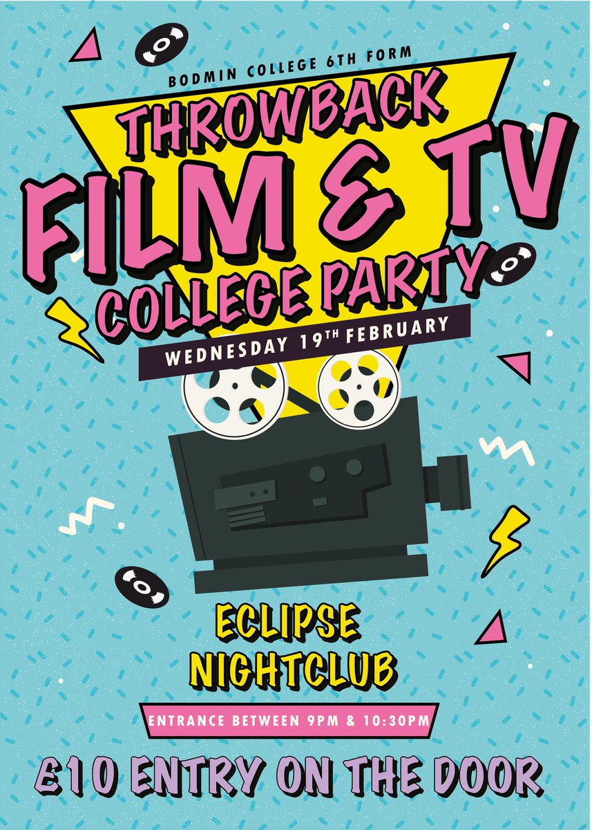 BodminSixth's tweet photo. College party is tomorrow!! If you have any questions please DM us :)) https://t.co/fyUTDNNPrs