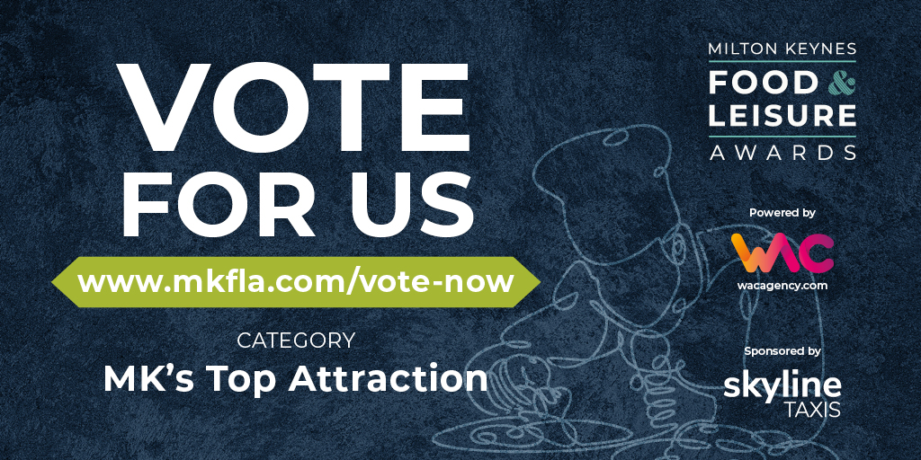 MK_Gallery's tweet photo. We've been nominated for MK's Top Attraction Award &amp; ☕ Coffee Shop/ Cafe of the Year at #MKFLA 🙌 

​#MiltonKeynes #Awards #MKGallery
​Vote for us here 👉 https://t.co/7y4zejc3eb https://t.co/SvbtSWPlE4