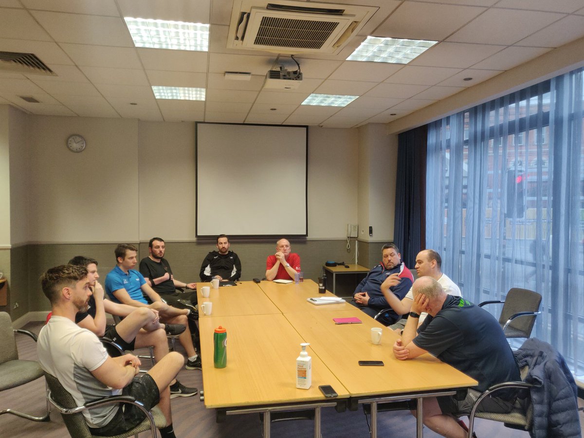 Another great coach discussion session. Some great discussion and ideas shared amongst the group! #coachingpathway #sharingknowledge #paraacademy