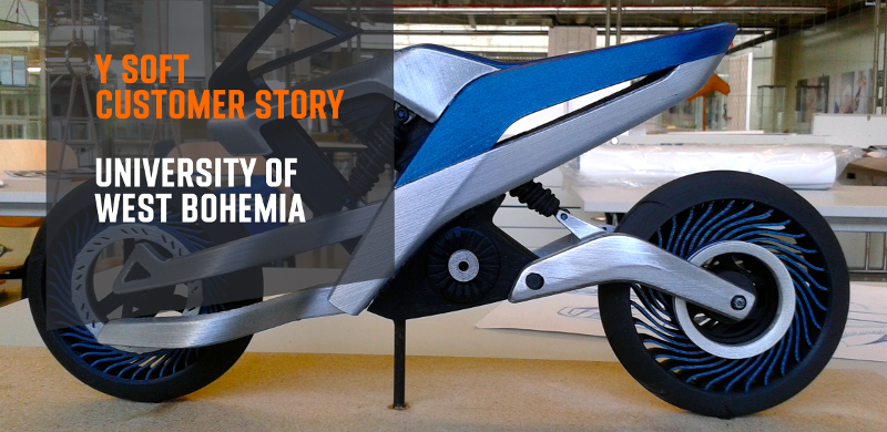 YSoft's tweet photo. When it comes to customer success stories we like to toot our own horn! Learn how an #industrialdesign student engineered a motorbike that could be awesome transportation for commuters. 
https://t.co/iM6OZh8Q0G
#3dprintingineducation #3dprinting #edtech https://t.co/GlUUABm09y