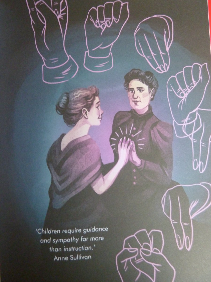 Anne Sullivan. Groundbreaking teacher. 1866-1936. Her Limerick parents emigrated to US during famine. At 8, her mum died & left to poor house where she developed eye infection; made her practically blind! But graduated school for the blind. Famously became Helen Keller's teacher!