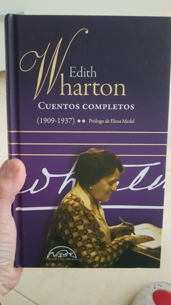 shadowhomer23's tweet photo. @CafeZM @radioclasica @evasandovalRNE @claraconlimon @josedelrincon @MCarmenLora @RobertoQueved10 @bruckneriano @JMG196508 @Rafa_Reig Regalo que le hice a mi novia para San Valentín. Tenemos este volumen y el primero. Grande #EdithWarton  ¡os recomiendo esta recopilación de sus cuentos! #Clarayevalagrandupla @radioclasica @CafeZM https://t.co/oCX0zt2Mno