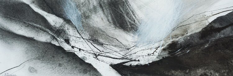 ZillahBell's tweet photo. It’s the final week of our @DLoane ‘Straying from the Path’. Exhibition continues until Saturday 22 February #debbieloane #landscape #painting #sketching #contemporaryart #thirsk #northyorkshire #clevelandway https://t.co/8TTmJejfIw