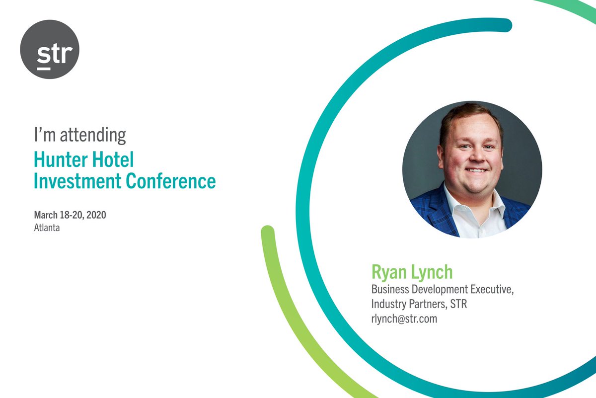 HotelDataDude's tweet photo. We're exactly one month away from Hunter, who else is going to be there? 

Please email rlynch@str.com if you would like to schedule a meeting or just stop by our booth Thursday night and say hello! https://t.co/9HoF3j4uGT