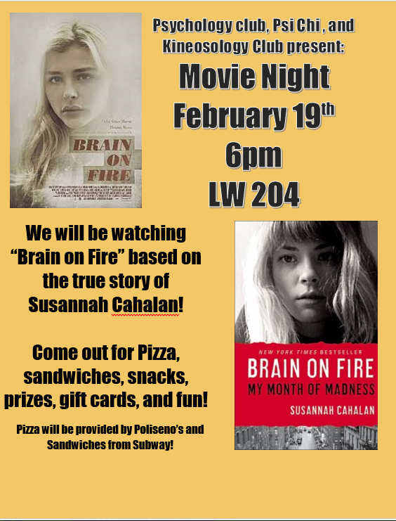 wesley_SSR's tweet photo. Did you have fun at the Recess event??? Well the KN club is co-hosting a movie night with Psychology club &amp; Psi Chi! BRING A FRIEND AND COME OUT TOMORROW NIGHT!!!

Pizza, sandwiches, snacks and prizes!!! https://t.co/LkXgVeO9wP