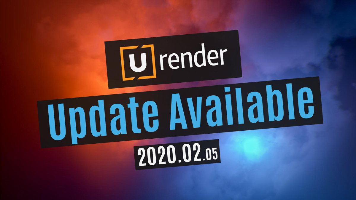 urender3d's tweet photo. U-RENDER 2020.02 is available now!
Major changes are support for volumetric shadows for point and directional lights and improvements to performance and correctness.
Details here: https://t.co/pItXMssedv
#urender #reallyrealtime #realtime #rendering https://t.co/D1ZulWXc6z