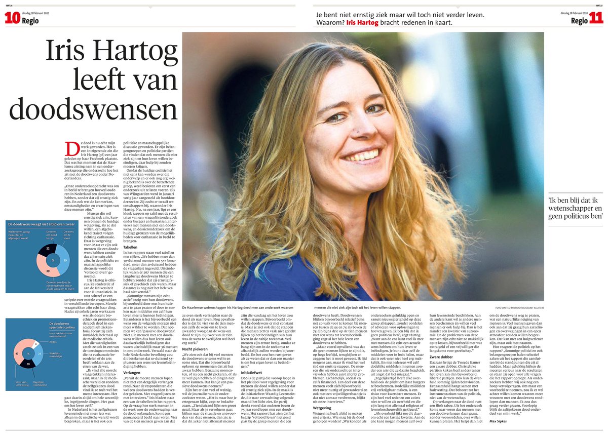 Over onderzoek doen naar doodswensen, en "leven van de dood" (de koppenmaker was denk ik in een provocatieve bui)
haarlemsdagblad.nl/cnt/dmf2020021…