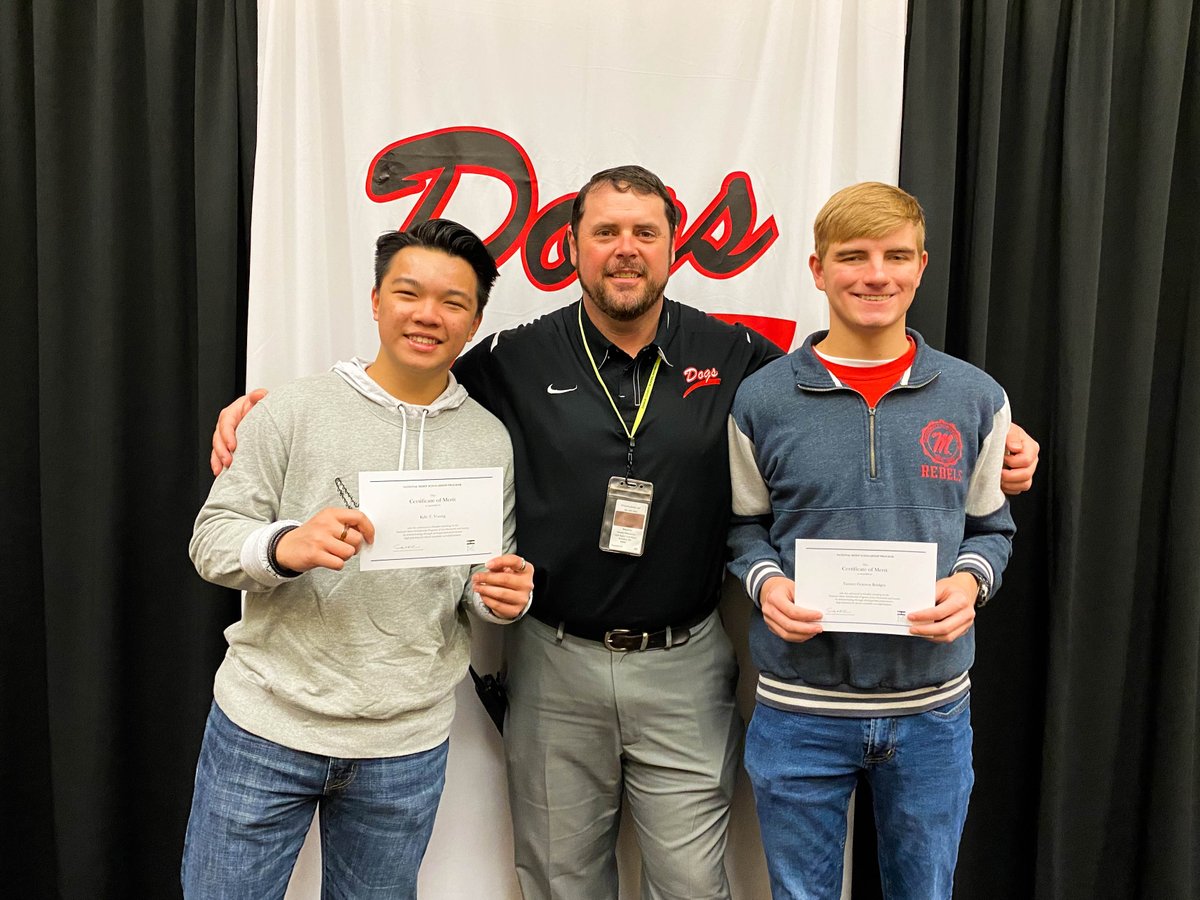 BulldogsBHS's tweet image. A HUGE congratulations to our National Merit Finalists Kyle Voong and Tanner Bridges! We are so proud of these young men and can&apos;t wait to see where their bright futures take them! #RCSDg2b #GreattoBest