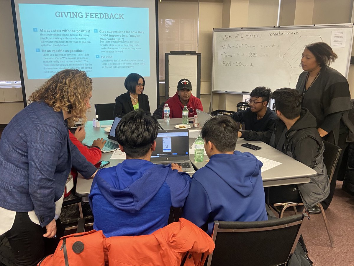 KAEdwards1's tweet photo. A great day of exploration &amp; challenge ⁦@SHSMPeel⁩ one of many SHSM - Sector Partner Contextualize experiences day with @stemminds supporting alt programs ⁦@PeelSchools⁩ - students in the ICT. Sector developing APPs ⁦@MeadowvaleSS⁩ ⁦@castlebrookess⁩ https://t.co/whMPTDbP8C