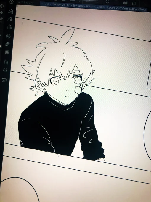 20ページ近い漫画になっちゃって草?あと10日はかかるわ 