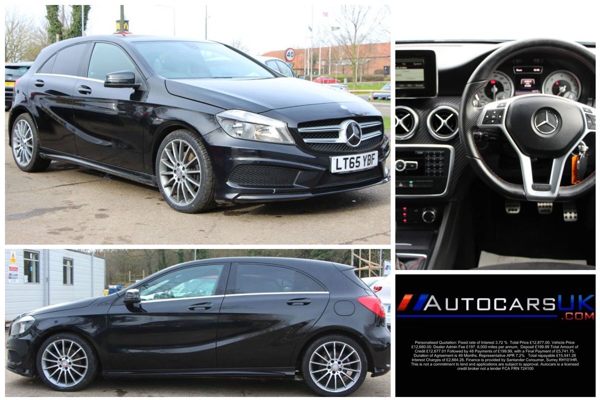** DEAL OF THE MONTH **
£199 Deposit £199 Per Month
65 Plate A200 AMG Sport 51,000 Miles Only
£30 Road Tax DM NOW !!!!
01482646490
#AClass #A200 #AclassAMG #A180 #CDi