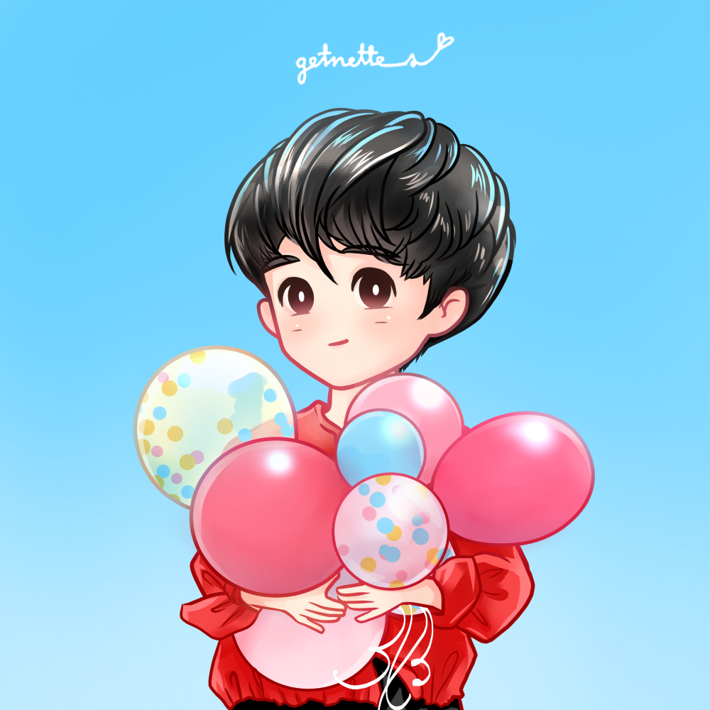 getnette_s's tweet photo. 2020 Season's Greeting 💙💕🎈#02 @BOGUMMY

#ParkBoGum #박보검 https://t.co/6yLzpJbfqU