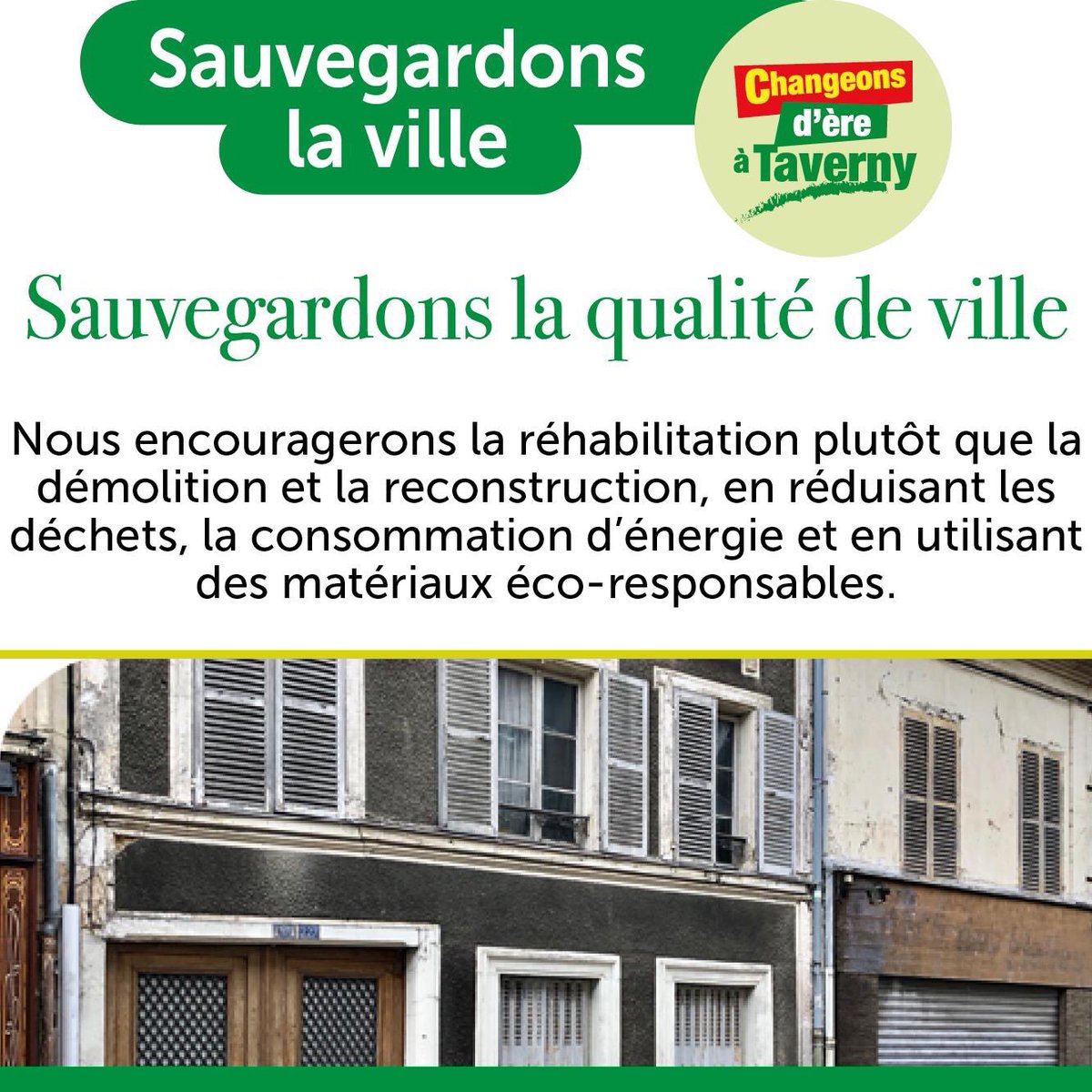ChangeonsdereT's tweet photo. #Taverny est aérée, équilibrée, et équipée depuis longtemps en bâtiments et établissements publics bien répartis. Cet équilibre entre espaces verts et bâtis a fait le bien vivre ensemble des habitants : il doit être pérennisé ⤵️
#municipales2020
Avec #ThomasCOTTINET https://t.co/YoO6B8qHAN