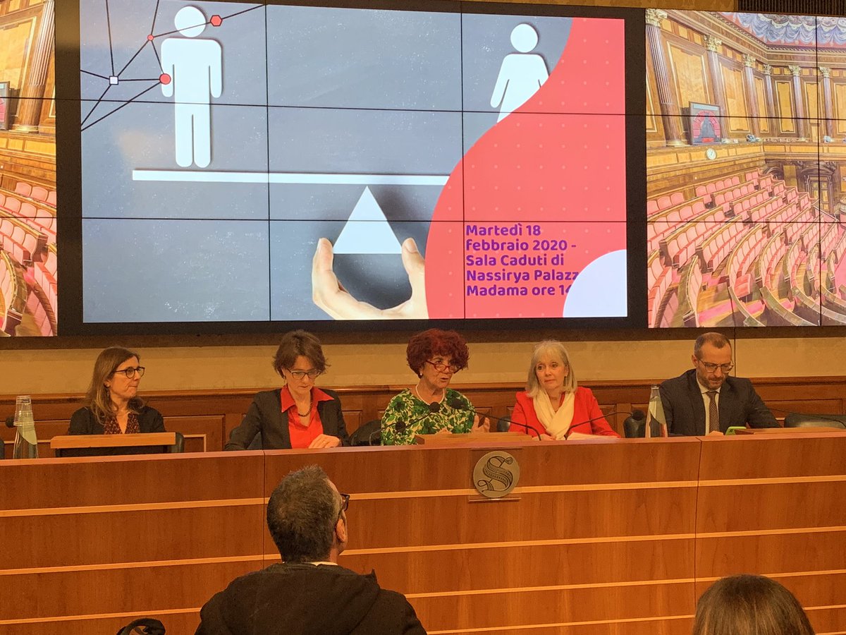 valeriafedeli's tweet photo. Oggi in @SenatoStampa alla presentazione del ddl sul bilancio di genere negli enti locali. Uno strumento per valutare impatto politiche pubbliche su donne e uomini, favorire la trasparenza, conoscere e superare i divari di genere per una crescita positiva di tutta la società. https://t.co/lLNWup7XzY