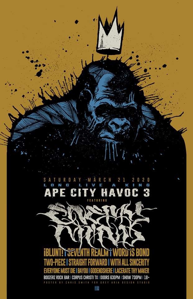 Going to Corpus to play this show with <a href="/SFtxhc/">Straight Forward TX</a>. Let’s get it 💪🏼