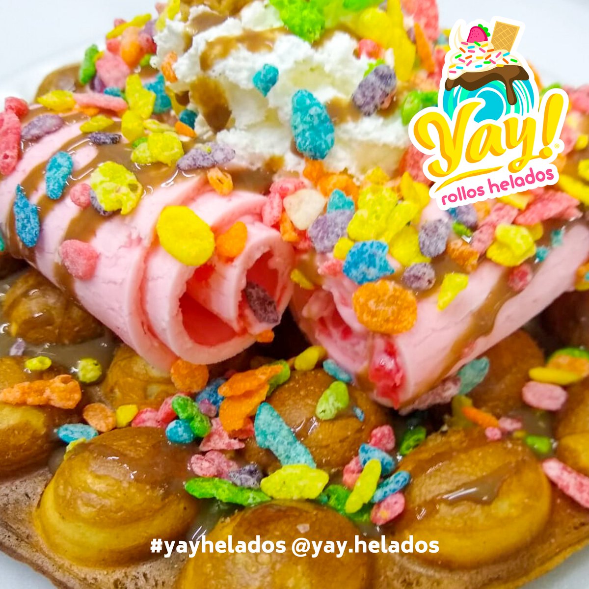 yayhelados's tweet photo. ¿Te gustaría encontrarnos en #Rappi o #UberEats? Apóyanos con un RT utilizando la frase " Queremos #YayHeladosRappi #YayHeladosUber " no olvides taggearnos @yayhelados 😄 esperemos que así nos atiendan pronto 🙄 https://t.co/QffqYuArLY