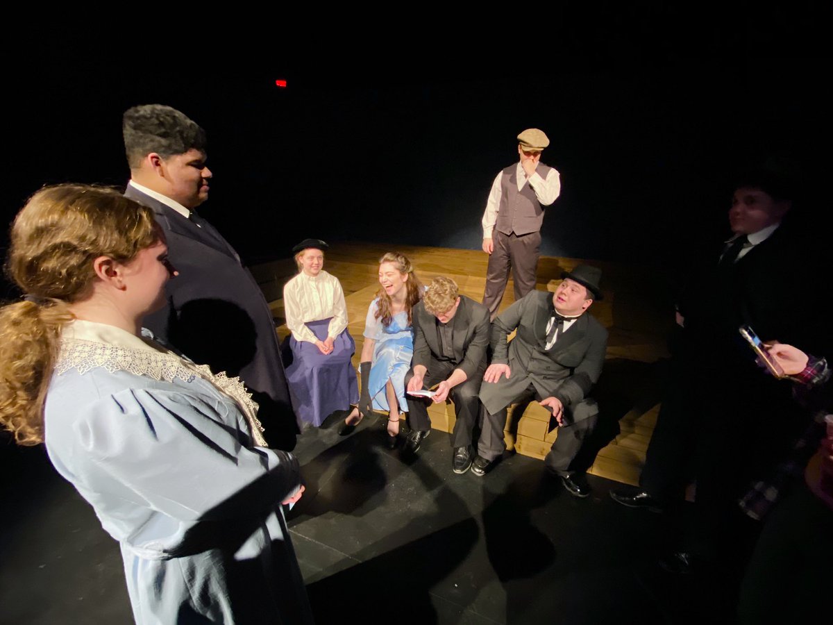 YCTheatre's tweet photo. First dress rehearsal means opening night is rapidly approaching. 🎭 
Reserve your tickets now
https://t.co/CA1MVEQDqC https://t.co/fWDDWTCIF6