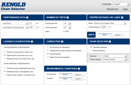 Not sure which chain to use? With just a few pieces of application information you can get custom recommendations and a downloadable PDF. Try the Renold Chain Selector ow.ly/fC0C50yprr0