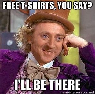 Who doesn't love free things? Wildcats -- get a FREE TEDxACU t-shirt if you get your student ticket by March 1st! Save your seat at tedxacu.org/attend. #tedxacu #thisorthat