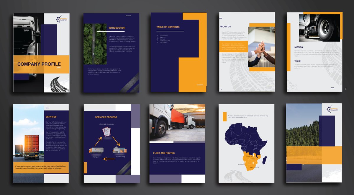 mukie55's tweet photo. Last month I got a chance to work with Swordfish Transport to do a complete #brand design starting with there logo. Am so #grateful for the opportunity to have done this because with every #design I make I grow - Always choose growth even if small and be afraid of standing still. https://t.co/0RDPHFHpyL
