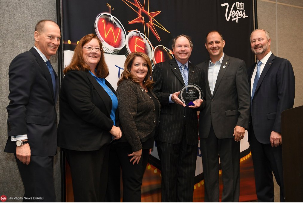 WTCA's tweet photo. In the February issue of #WTCAMeridian, our feature article recaps how WTC Las Vegas marked its 10th anniversary w/ a successful delegation program at #CES2020 w/ participation from 20 WTCs. Read more here: https://t.co/X63QuxuIqa Photo credit: Sam Morris, Las Vegas News Bureau https://t.co/fX33JaOOqU