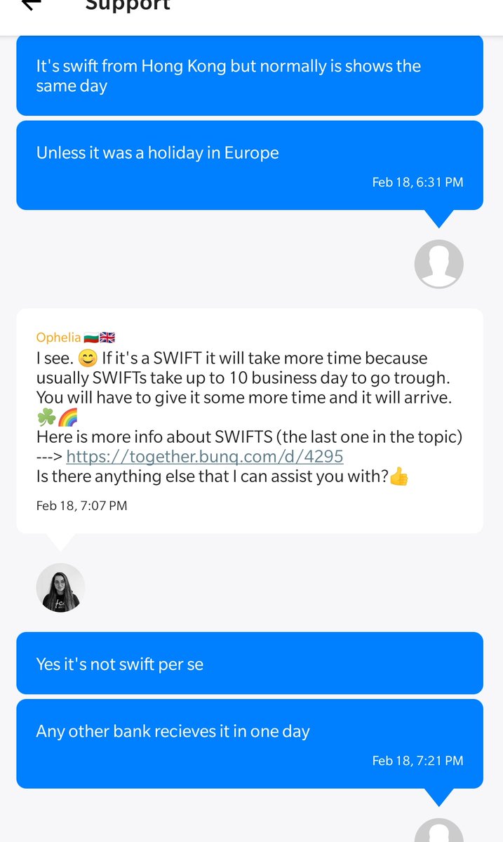 bunquser's tweet photo. And this was how it all started @bunq I'm transferring money not planting a tree. What VC is going to back this horse? Notice I'm asked what type of transfer over and over. #answerthequestion https://t.co/iIUYKDCuoT