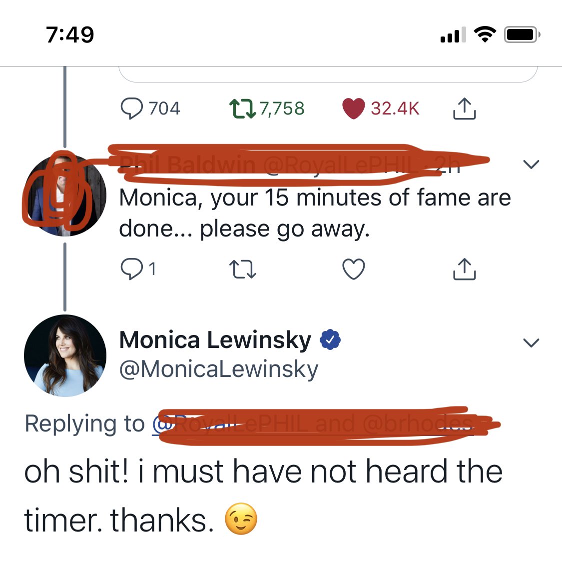 LikeFluence.com — See the best tweets from Monica Lewinsky (she/her)
