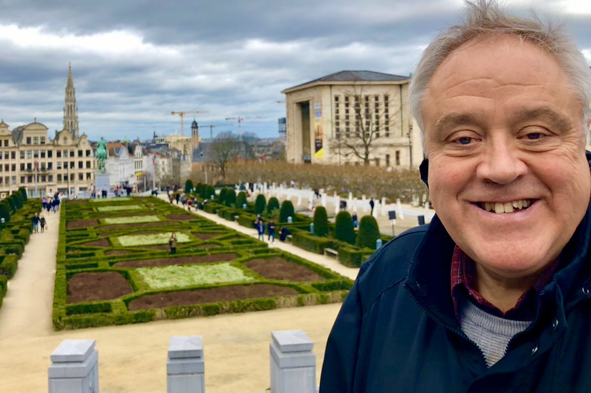 richardhowitt's tweet photo. End of 4 days in Brussels, met by great friendship, as always. Brits have full rights as former members in the European Parliament.

“You can take the MEP out of Brussels, but not Brussels out of the (ex) MEP!” 

#BrexitIdiocy #AlwaysEU #RejoinEU #NotMyBrexit #LoveEU #IamEuropean https://t.co/eUfPBiVkke