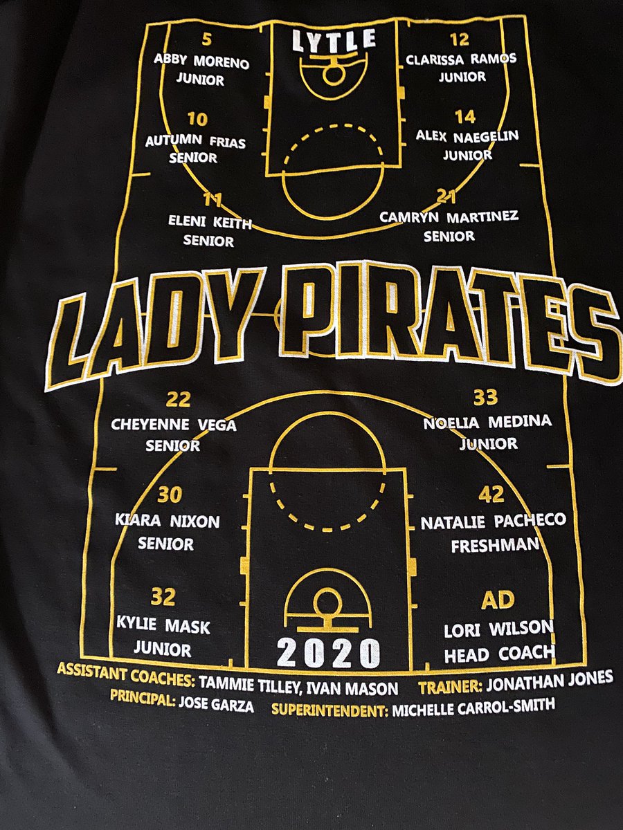 LoriLwilson23's tweet photo. Good luck to your Lady Pirates playing Skidmore tonight in Poteet at 6:30..come out and support this group they have worked so hard..#playoffs2020 #playformac @The_Leader_News @lytleisd https://t.co/KOxP98EFDY