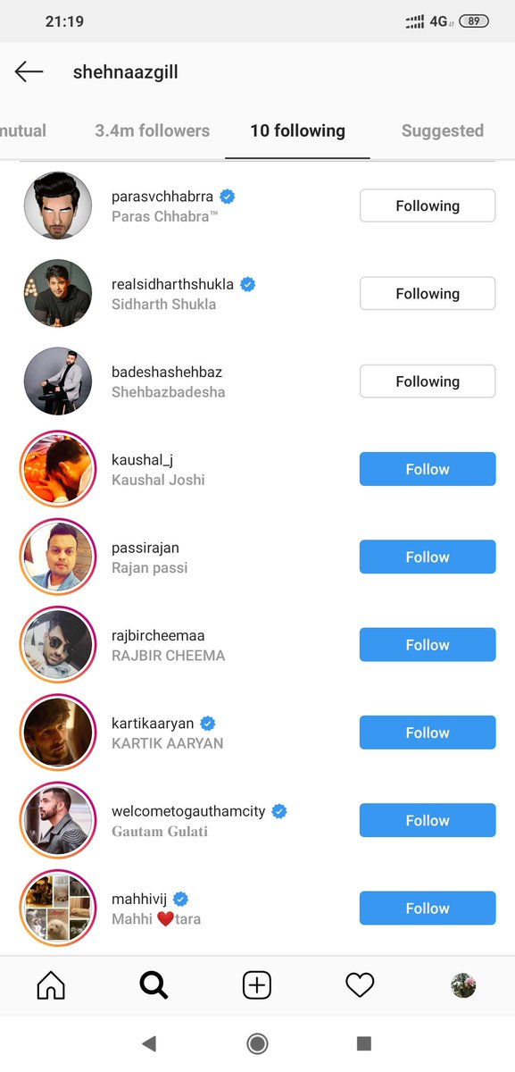 Imback122's tweet photo. @iPriyankaBhatt Mam Sana follow paras on Instagram I bet sidnaaz wale pagal ho jayengen 😁😁😁 https://t.co/1FaLgS9n0t