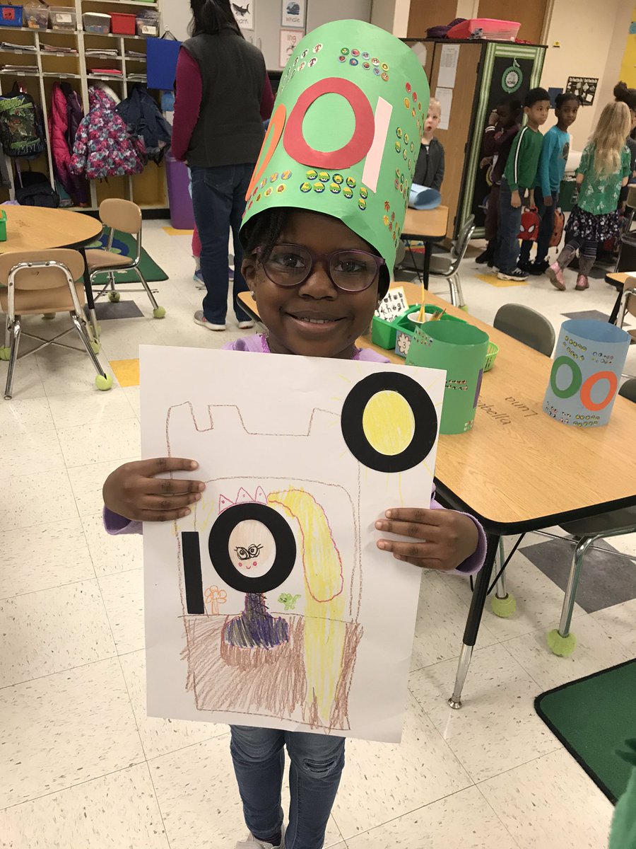AnthsAlligators's tweet photo. Can you disguise the number 100? #100thDayOfSchool @DurantEagles https://t.co/Vlpyboeis4