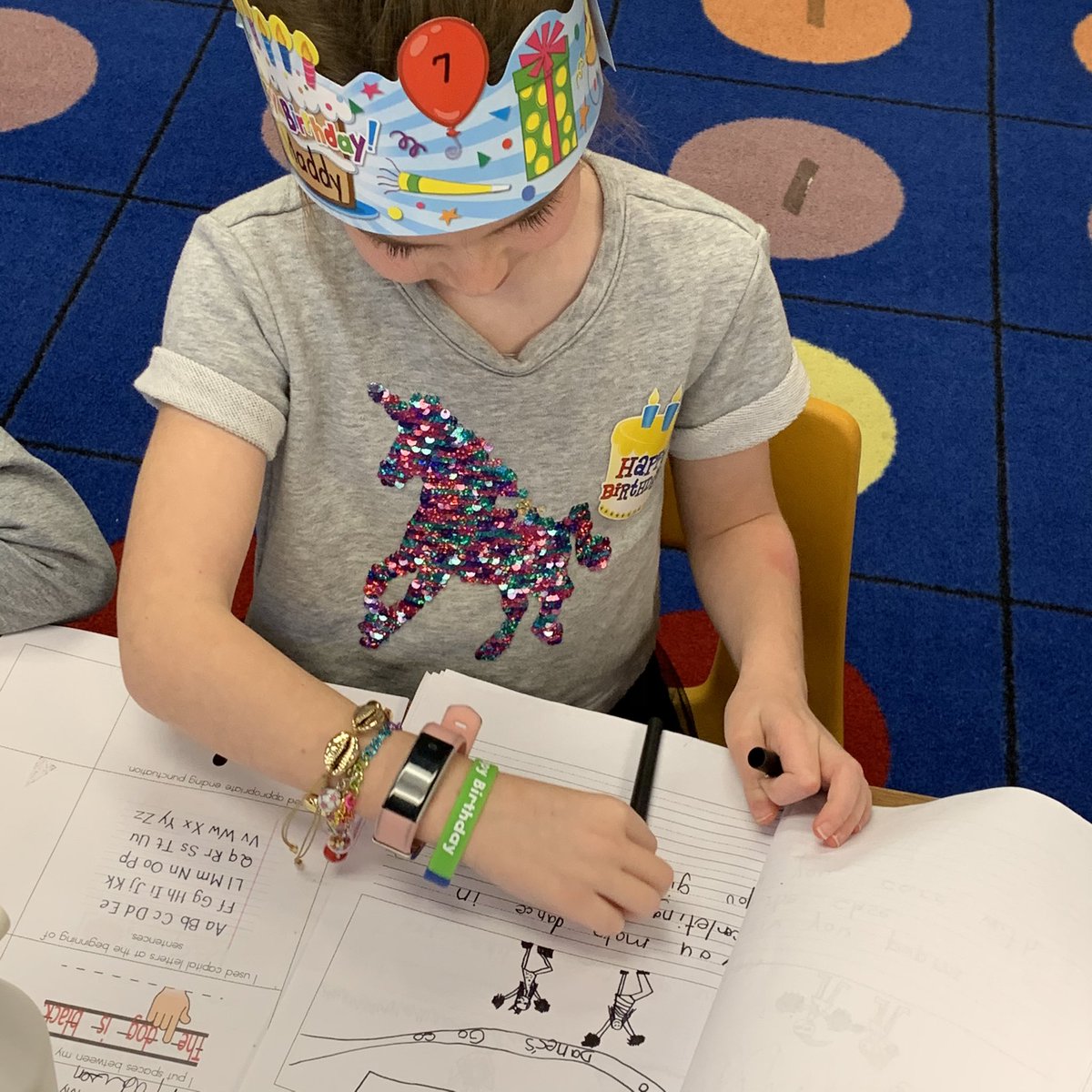 lutzlearns's tweet photo. Hard at work with our editing checklists as we “fancy up” our nonfiction chapter books that we are publishing to share with the world during our writing celebration this upcoming Friday!  #d39online #CentralFoxes #alwayswriting https://t.co/pu4F0Jq2GO