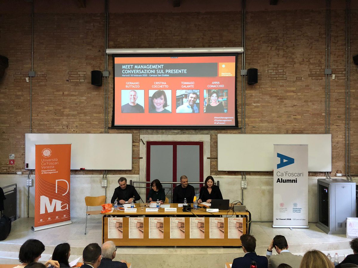ManagementUnive's tweet photo. Qual è il valore di una persona all'interno dell'azienda? Che valore trova la persona in azienda? Al tavolo Germano Buttazzo di Linkedin, Cristina Cocchetto di OVS e Tommaso Galante, Gruppo De Longhi #MeetManagement https://t.co/fXMnsJCis3