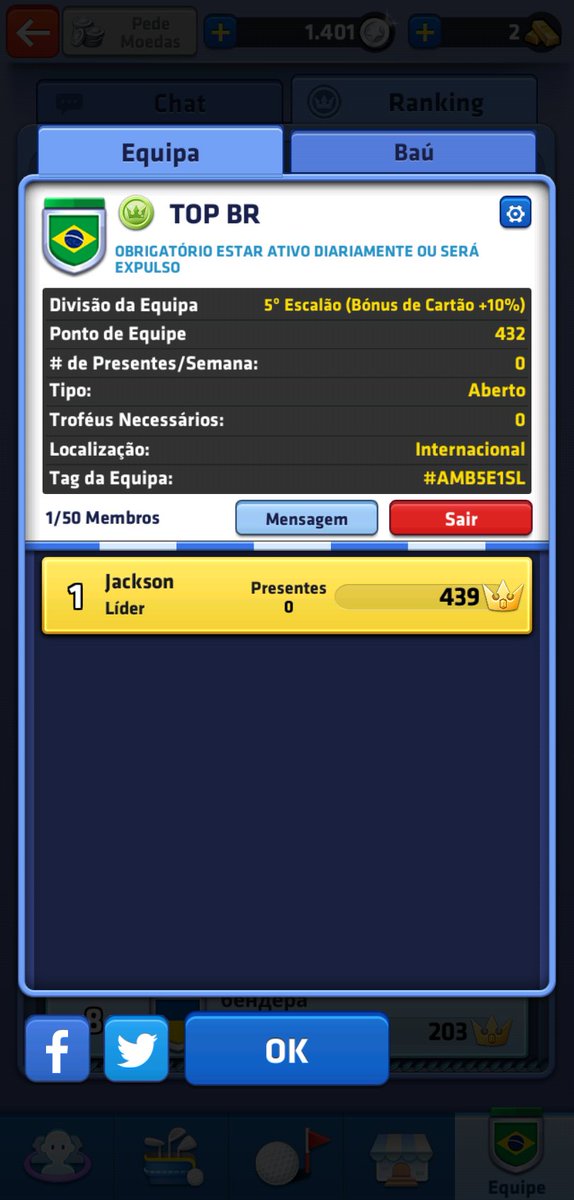 Stylejack90's tweet image. Junta-te à minha equipa! Vamos jogar juntos! [share.theminigolfking.com:10000] #MiniGolfKing #Golfe #Equipa