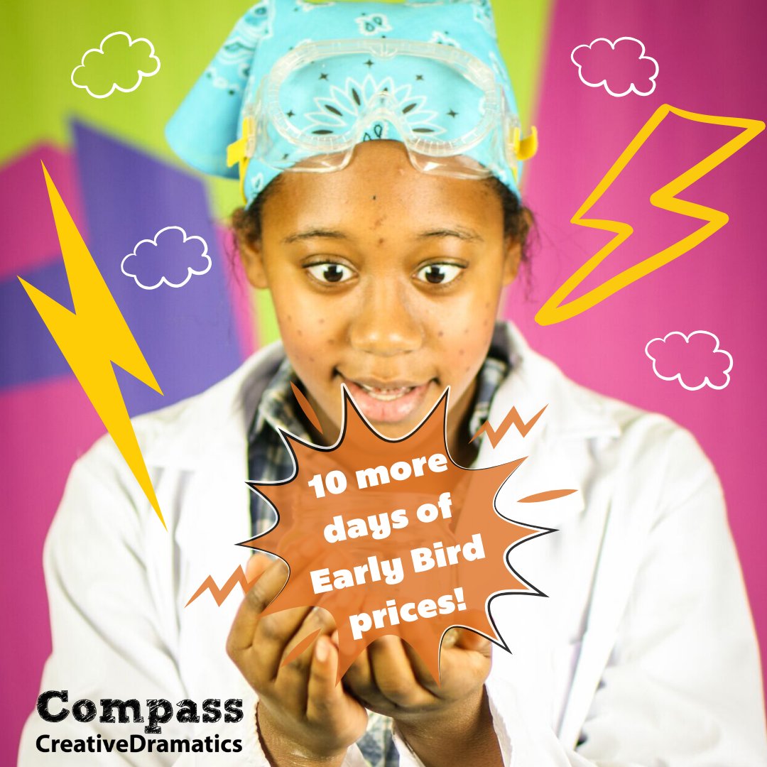 ccdramatics's tweet photo. 💥You have 10 days to take advantage of early bird prices for our 2020 Summer Performance Camps! This discount ends on Feb 28th💥

We're exploding with excitement knowing there's still time to SAVE! 

Register for summer camp here: https://t.co/TebltRkp6r https://t.co/f4EMRKgwCC
