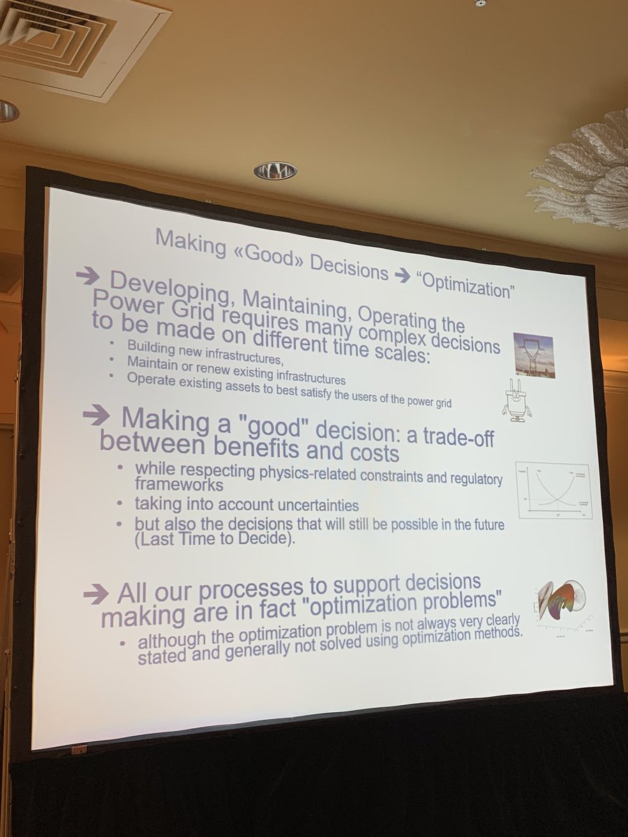 HassanLHijazi's tweet photo. Patrick Panciatici from @rte_france is convinced that Optimization is everywhere! #orms #GOCompetition https://t.co/v8OFRy1fT8