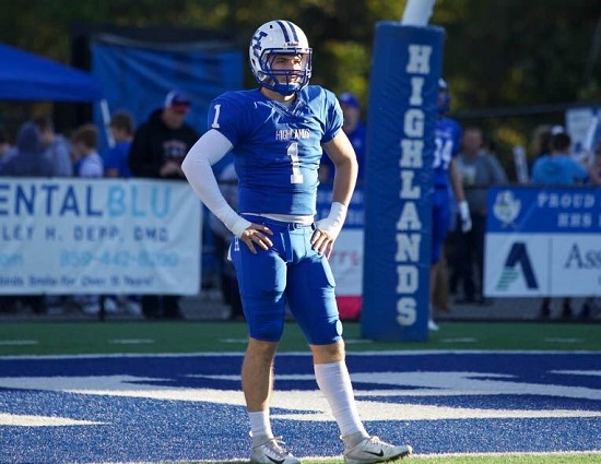 Highlands LB Brycen Huddleston