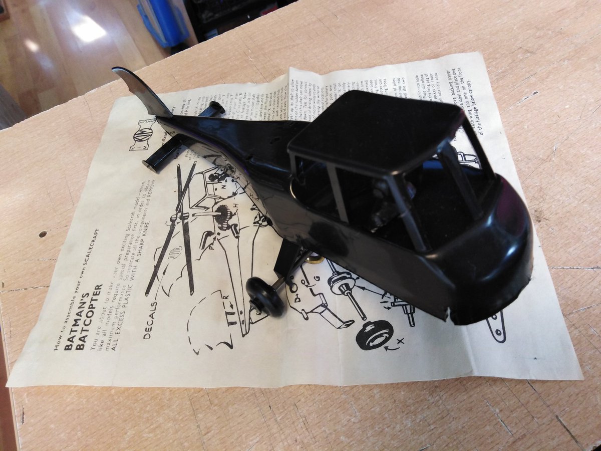 RAM_Toys's tweet photo. #hernebay #HelloHerneBay #vintagetoys @RAM_Toys #Scalecraft #Batman #Batcopter, incomplete. #buyinthebay at RAM Collectible Toys https://t.co/0eiZKHJCmq