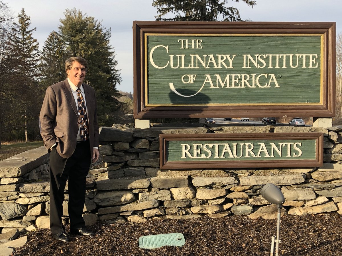 Merrimakers's tweet photo. Last week Rick returned to his alma mater the Culinary Institute of America to talk to students in their Strategic Business Management and Facilities Management classes! https://t.co/XFFkH8YDvV