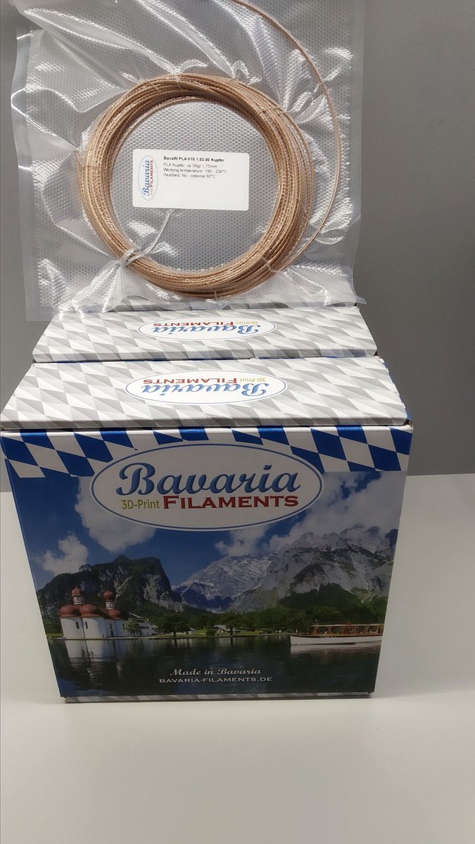 ElkosPrints's tweet photo. Wieder einmal eine neue #Lieferung #Filament 😄
Habt ihr eine Idee, was ich in #silber, #gold, #kupfer oder #messing drucken könnte?

(keine bezahlte Werbung)

#3d #bavariafilaments #druck #pla #metallic #printing #3dprinting #cad #engineering https://t.co/aM6OgVk8hO