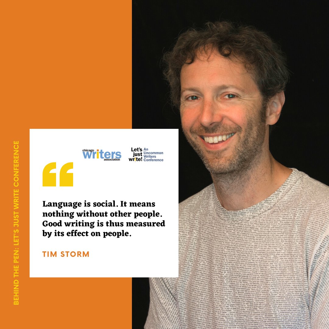 chicagowrites's tweet image. In his #BehindthePen #interview, Tim Storm of Storm Writing School (@writingstorm) talks about the #elements of good #writing and what establishes someone as a #writer.

Read more at: chicagowrites.org/blog/entry/beh…

#JustWrite2020 #writingconference
