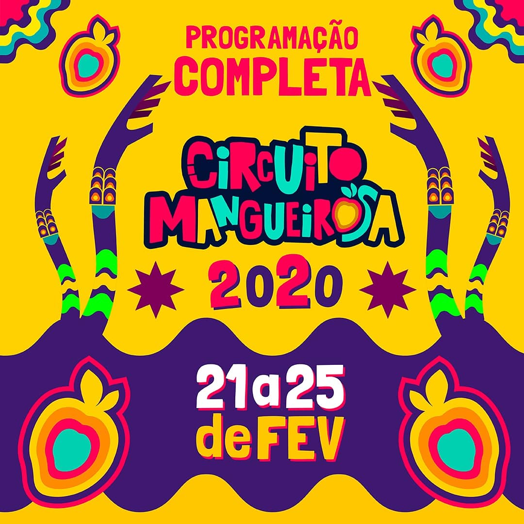 cmangueirosa's tweet photo. CHEGOU A SEMANA DO CIRCUITO MANGUEIROSA 🗣
⠀
Vão ser 5 dias com uma programação cheia de artistas paraenses e mais de 60h de folia! Vocês estão vivendo ou só esperando o Circuito chegar? 😁
〰️Segue o fio pra entender como vai ser o teu Carnaval: https://t.co/8gbJrdILLO