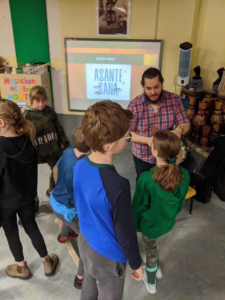 mmecarroll45's tweet photo. The grade 3-5's had a presentation this morning from the multicultural association on Black History Month! @RoyalRoadElem https://t.co/Bk5Hc8Af0c