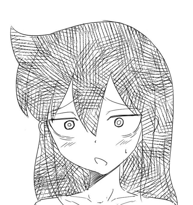 しばらく顔ばっか描こ 